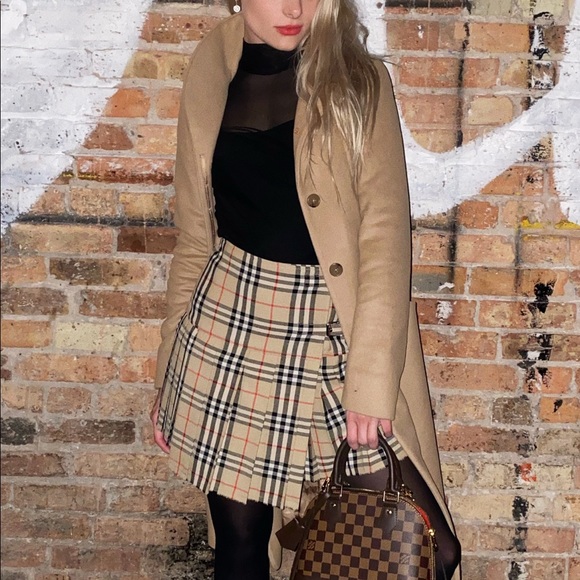 Burberry Vintage Check Skirt
